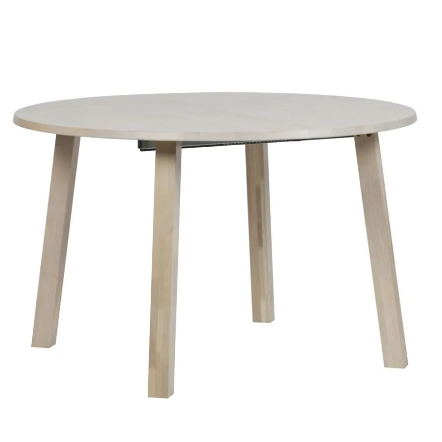 WOOOD Uitschuifbare Eettafel Lange Jan Wit - 120/160/200x120 cm