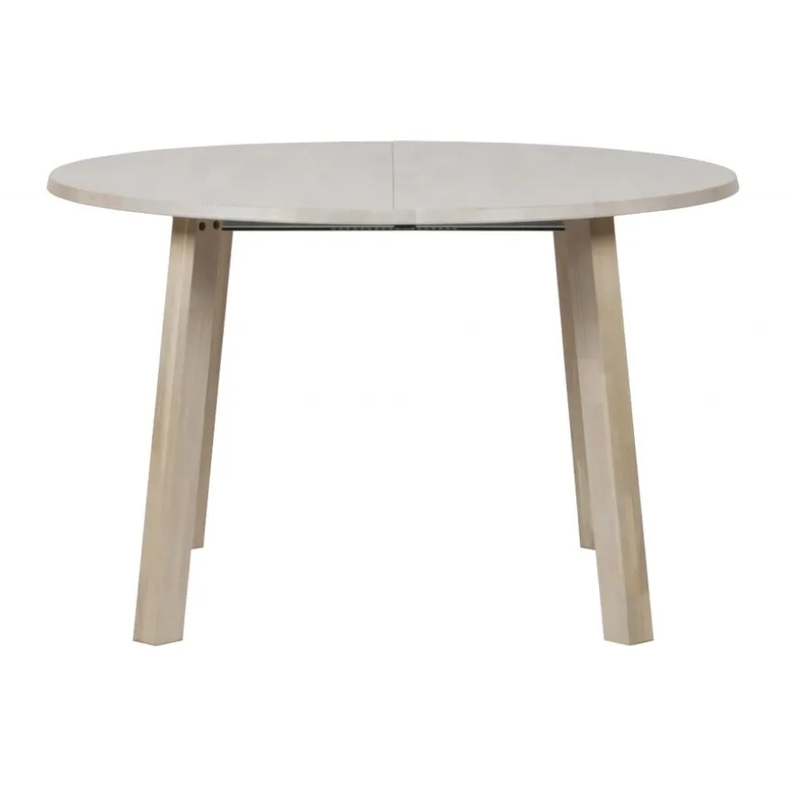 WOOOD Uitschuifbare Eettafel Lange Jan Wit - 120/160/200x120 cm
