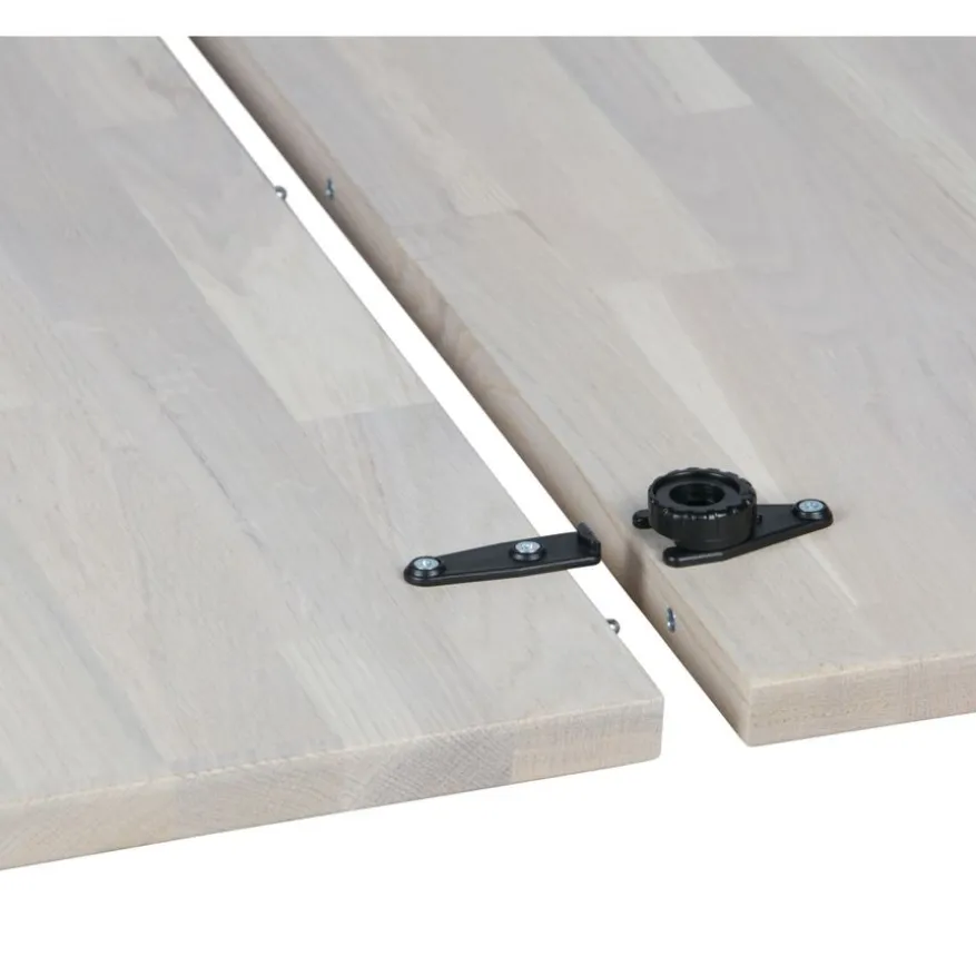 WOOOD Uitschuifbare Eettafel Lange Jan Wit - 120/160/200x120 cm