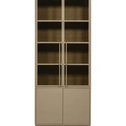 WOOOD Vitrinekast Casa Mud - 101x236x40 cm