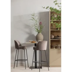 WOOOD Vitrinekast Casa Mud - 101x236x40 cm