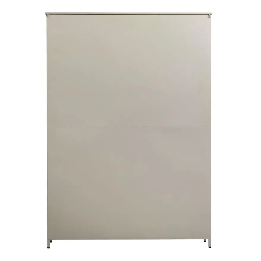 WOOOD Vitrinekast Exhibit XL Zand - 142x200x44 cm