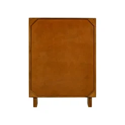 WOOOD Vitrinekast Kella Naturel - 100x132x44 cm