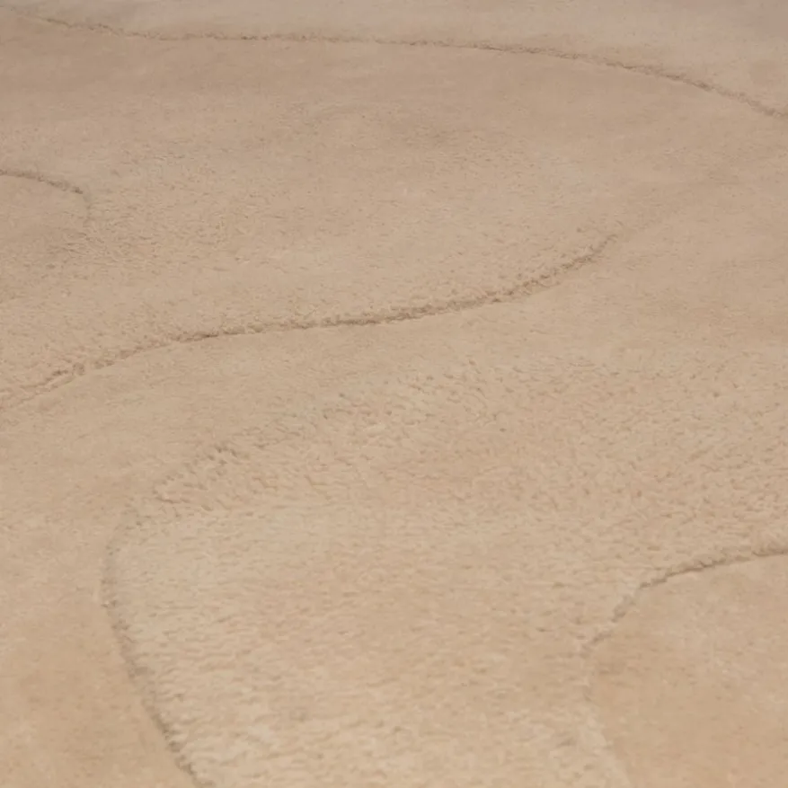 WOOOD Vloerkleed Alya Naturel - 170x240 cm
