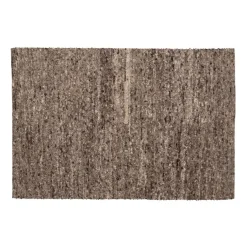 WOOOD Vloerkleed Efia Bruin - 170x240 cm
