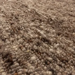 WOOOD Vloerkleed Efia Bruin - 170x240 cm
