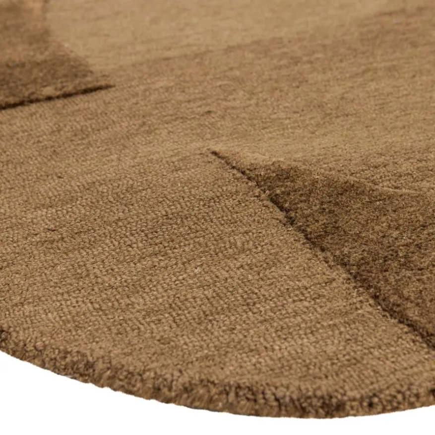 WOOOD Vloerkleed Livo Bruin - 170x240 cm