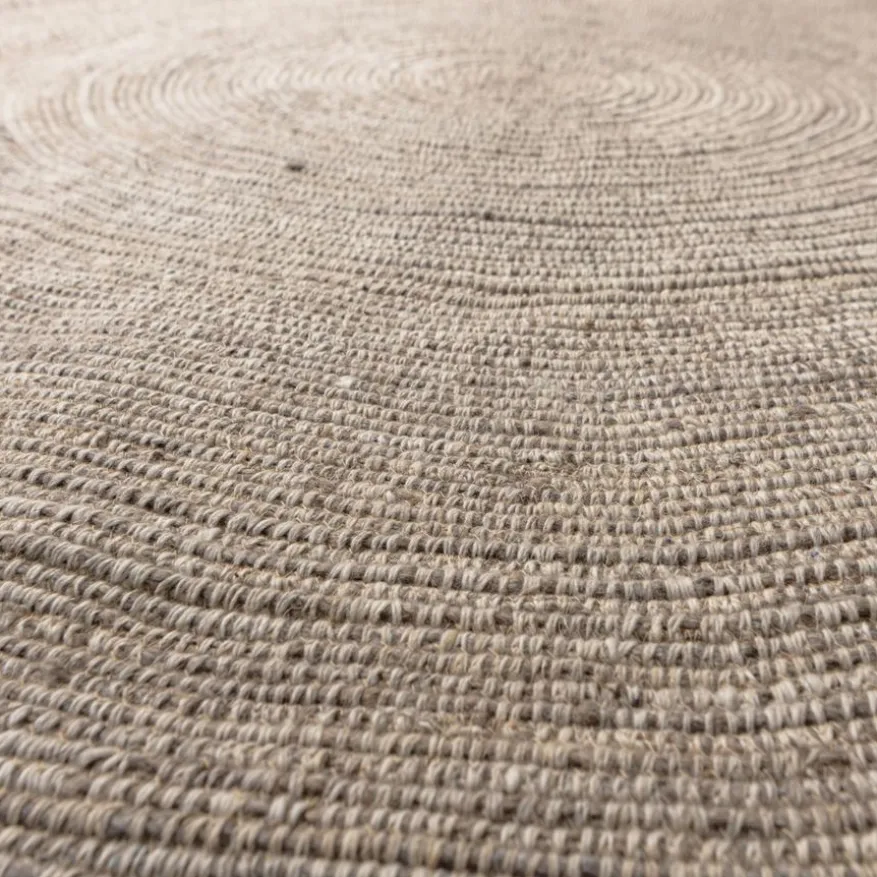 WOOOD Vloerkleed Utopia Beige - Ø 200 cm