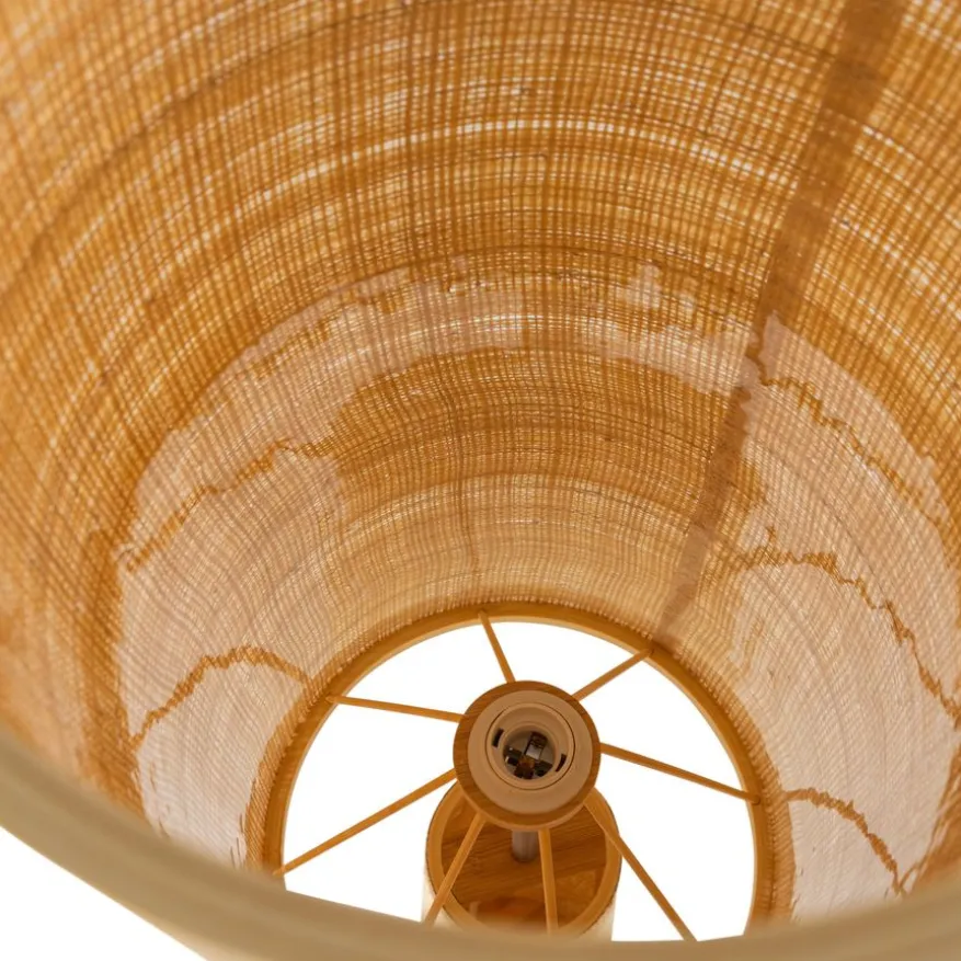 WOOOD Vloerlamp Syro Beige - E27 - 130 cm hoog