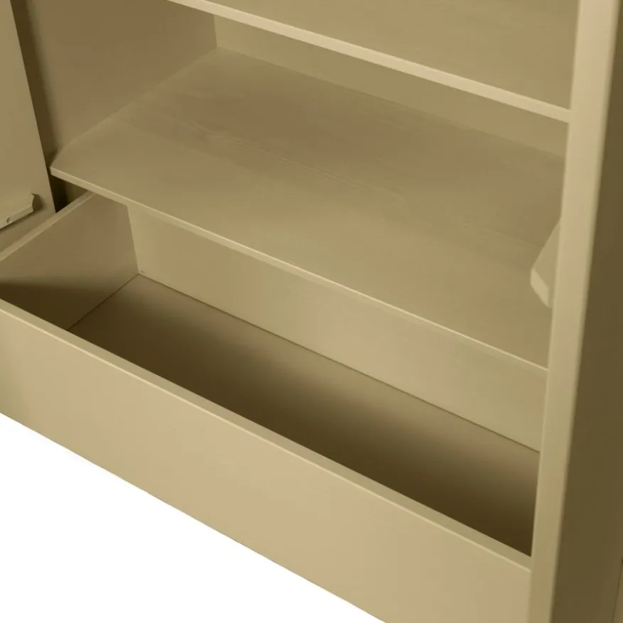WOOOD Wandkast Basu Moss - 101x210x46 cm