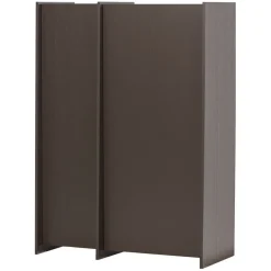 WOOOD Wandkast Brock Middenbruin - 102x140x44 cm