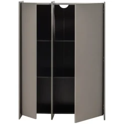 WOOOD Wandkast Brock Warmgrijs - 102x140x44 cm