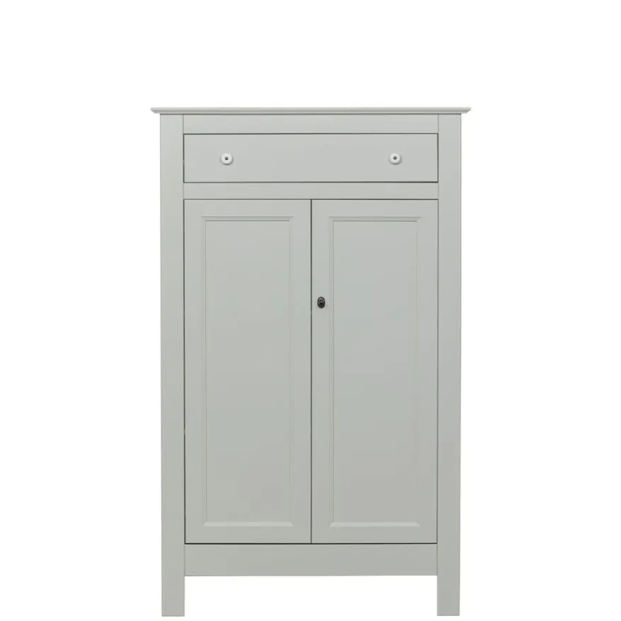 WOOOD Wandkast Eva Grijs - 93x150x40 cm
