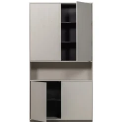 WOOOD Wandkast Finca Mist - 110x210x40 cm