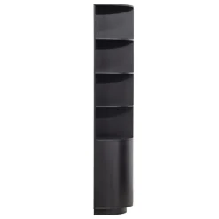 WOOOD Wandkast Finca Zwart - 78x210x40 cm