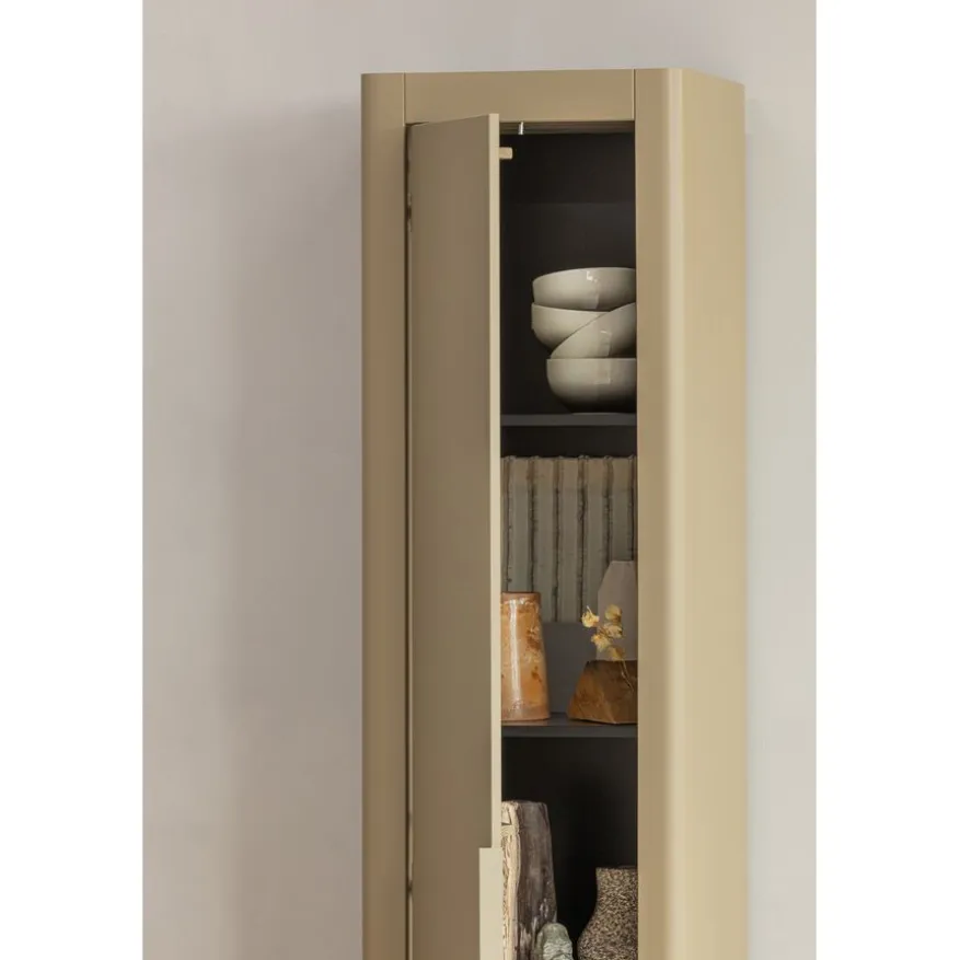 WOOOD Wandkast Gunnar Mud - 45x217x39 cm