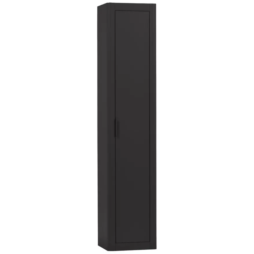 WOOOD Wandkast Gunnar Zwart - 45x217x39 cm