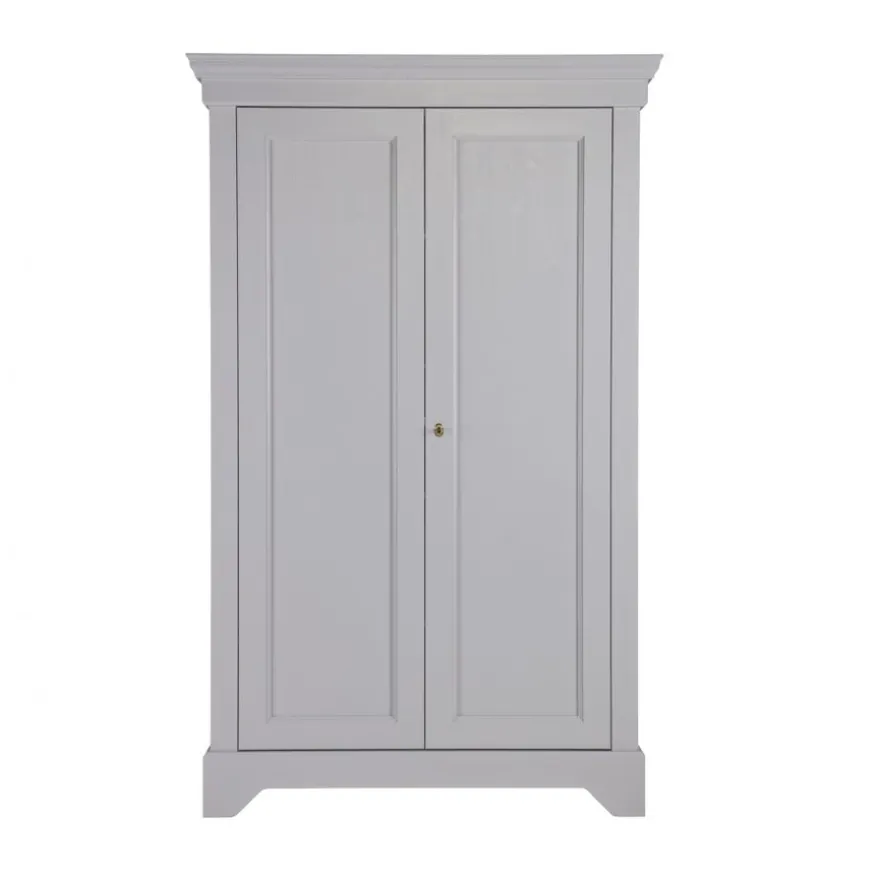WOOOD Wandkast Isabel Grijs - 118x191x47 cm