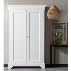 WOOOD Wandkast Isabel Wit - 118x191x47 cm