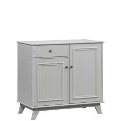WOOOD Wandkast Lily Grijs - 98x93x55 cm