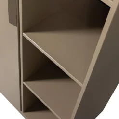 WOOOD Wandkast Lowen Mud - 100x221x44 cm