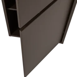 WOOOD Wandkast Meggy Middenbruin - 55x215x40 cm