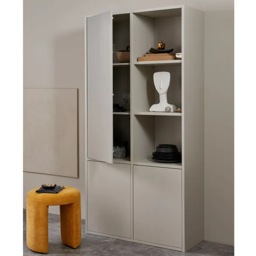 WOOOD Wandkast Merel Dust - 100x200x40 cm