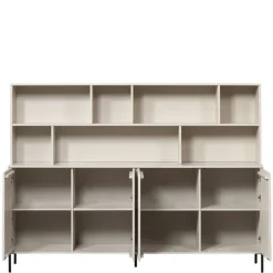 WOOOD Wandkast New Gravure Dust - 200x150x44 cm