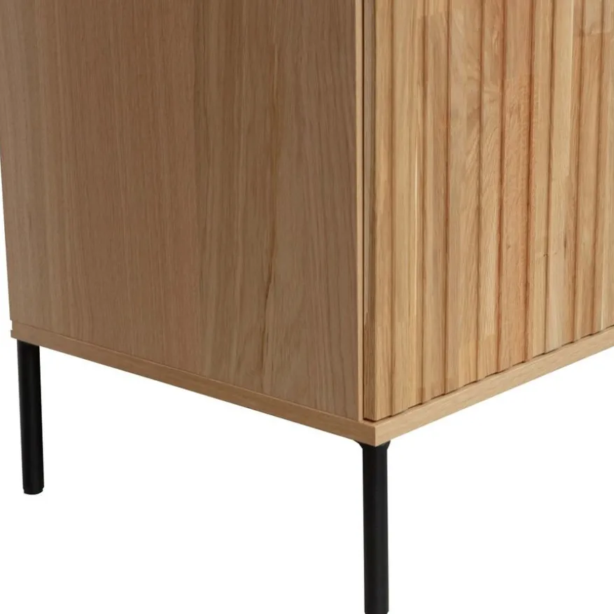 WOOOD Wandkast New Gravure Naturel - 200x150x44 cm
