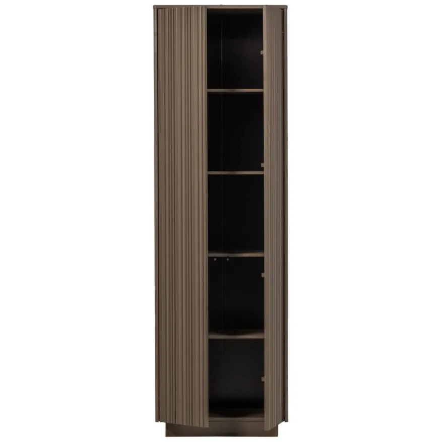 WOOOD Wandkast Nova Truffel - 67x215x40 cm