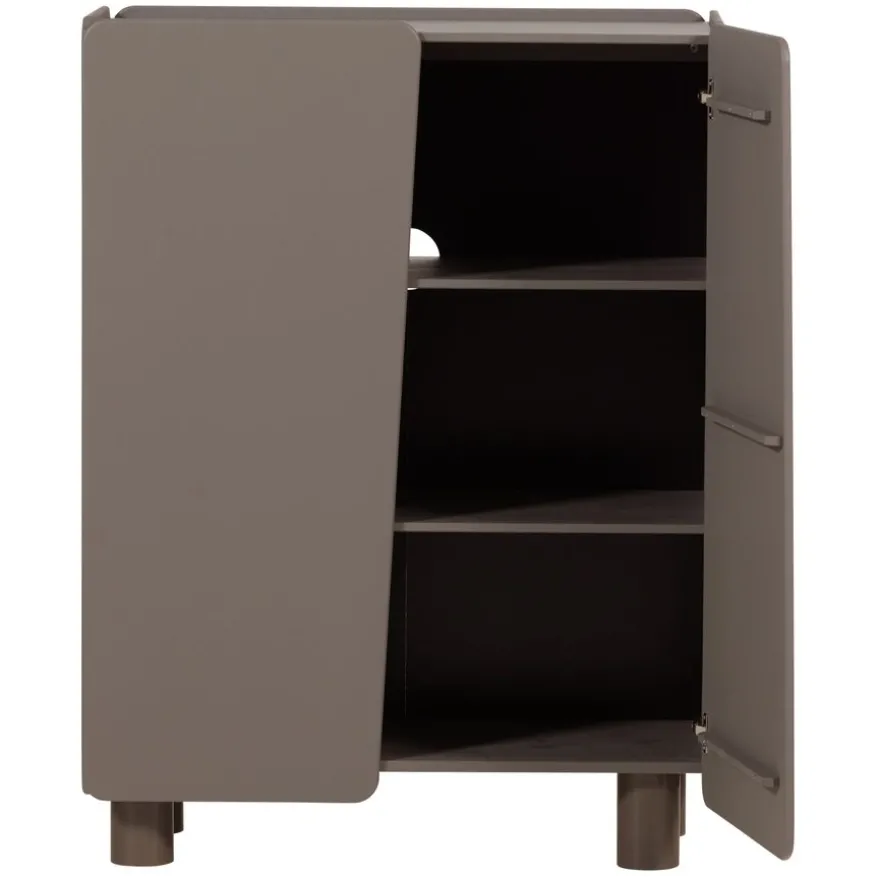 WOOOD Wandkast Root Truffel Bruin - 100x135x45 cm