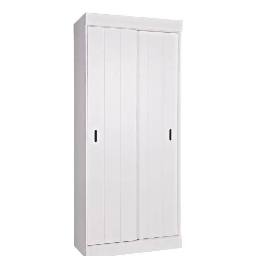 WOOOD Wandkast Row Wit - 85x195x44 cm