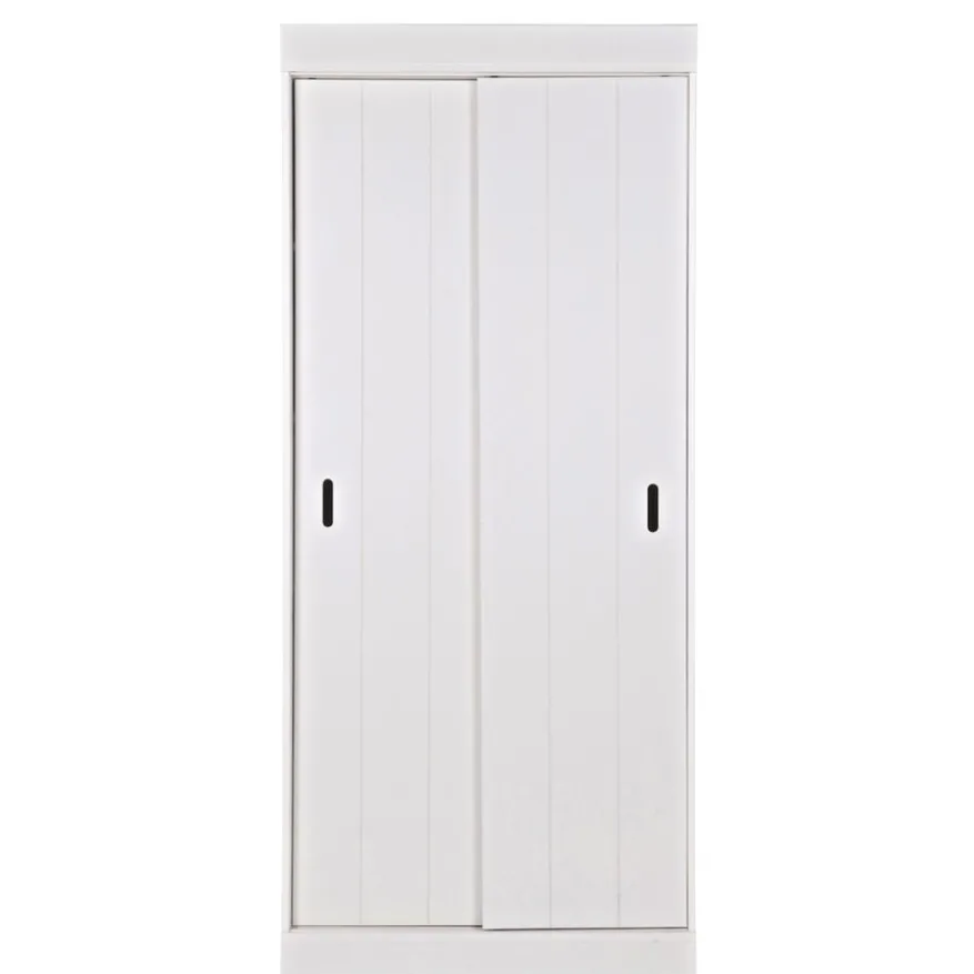 WOOOD Wandkast Row Wit - 85x195x44 cm