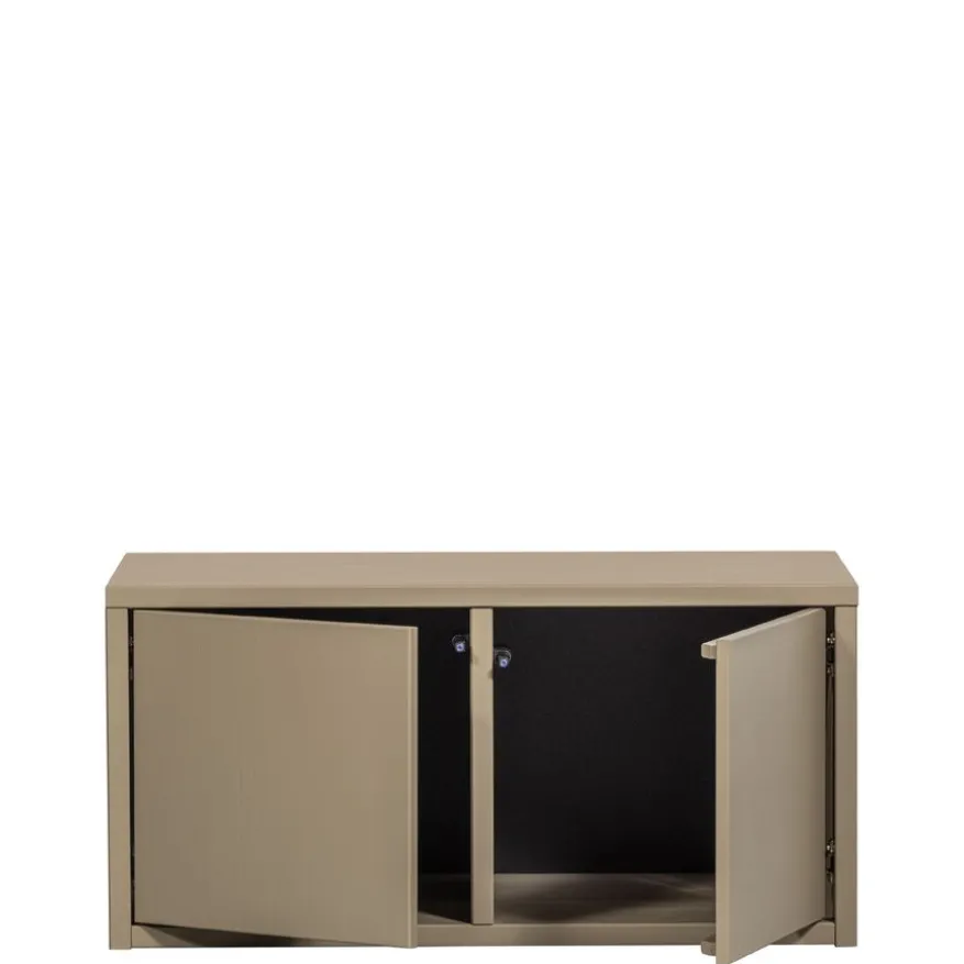 WOOOD Wandkast Turner Mud - 80x39x44 cm