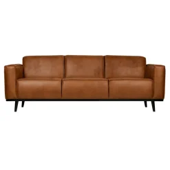 WOOOD 3-Zitsbank Statement Cognac