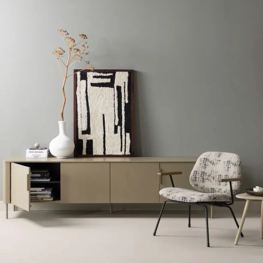 WOOOD (Zwevend) TV-meubel Gunnar Mud - 200x56x44 cm