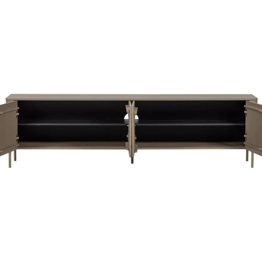 WOOOD (Zwevend) TV-meubel Gunnar Mud - 200x56x44 cm