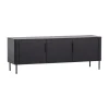 WOOOD (Zwevend) TV-meubel Gunnar Zwart - 154x56x44 cm
