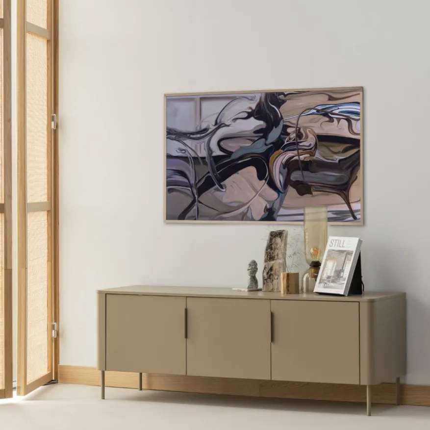 WOOOD (Zwevend) TV-meubel Gunnar Mud - 154x56x44 cm