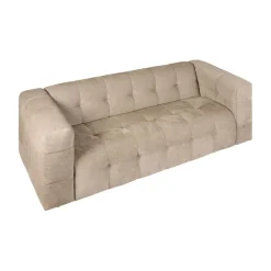 3-Zitsbank Bubble Beige