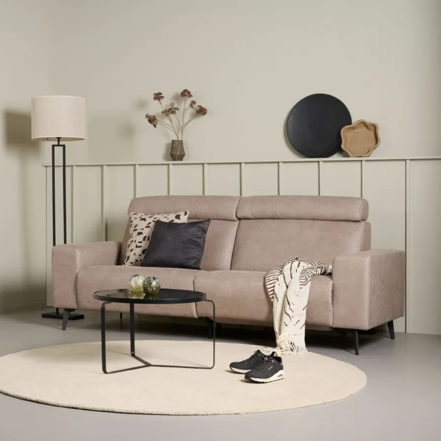 3-Zitsbank Zeeland Taupe