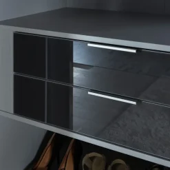 Zwevend Ladeblok 90 cm Tudela Grijs